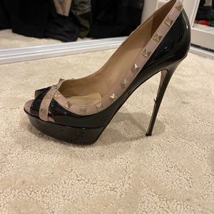 Valentino black heels
